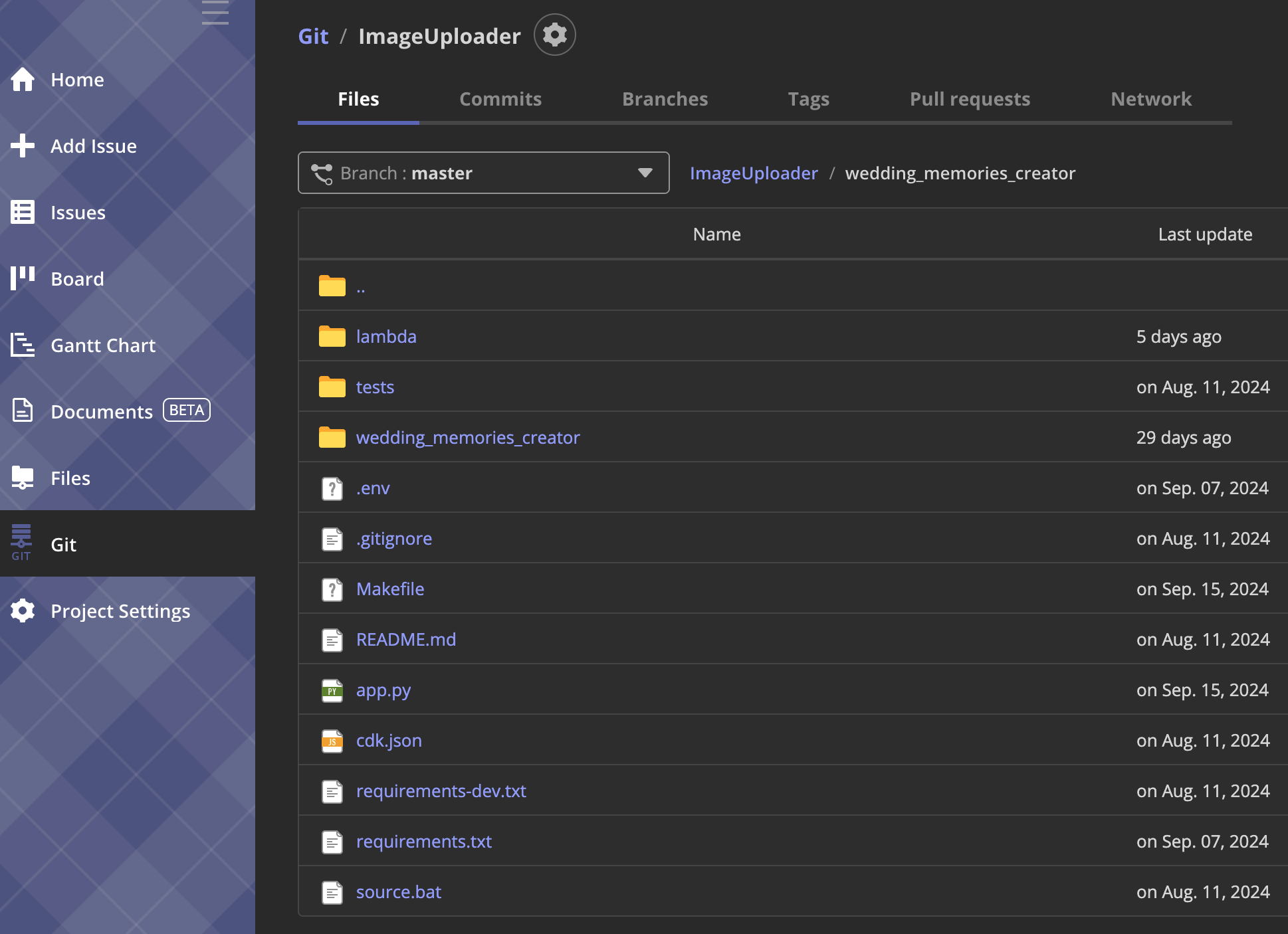 Image in a image block