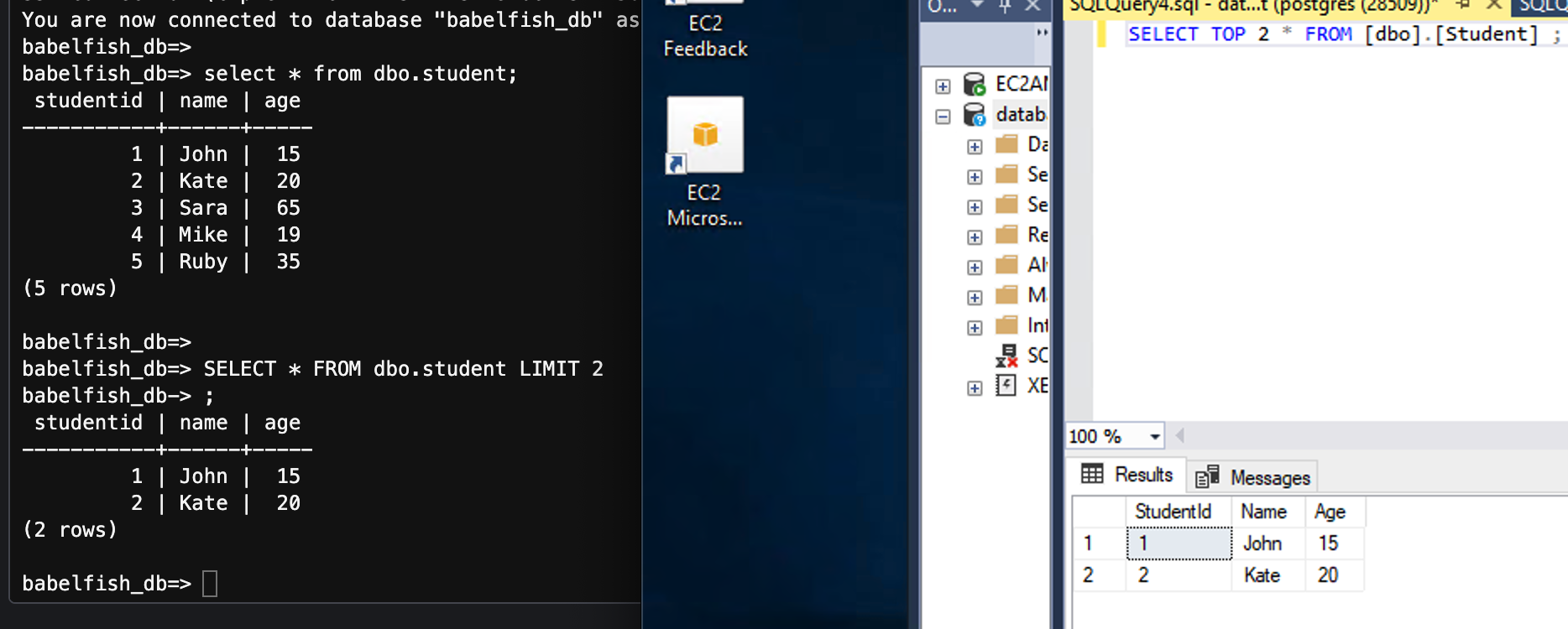 Image in a image block